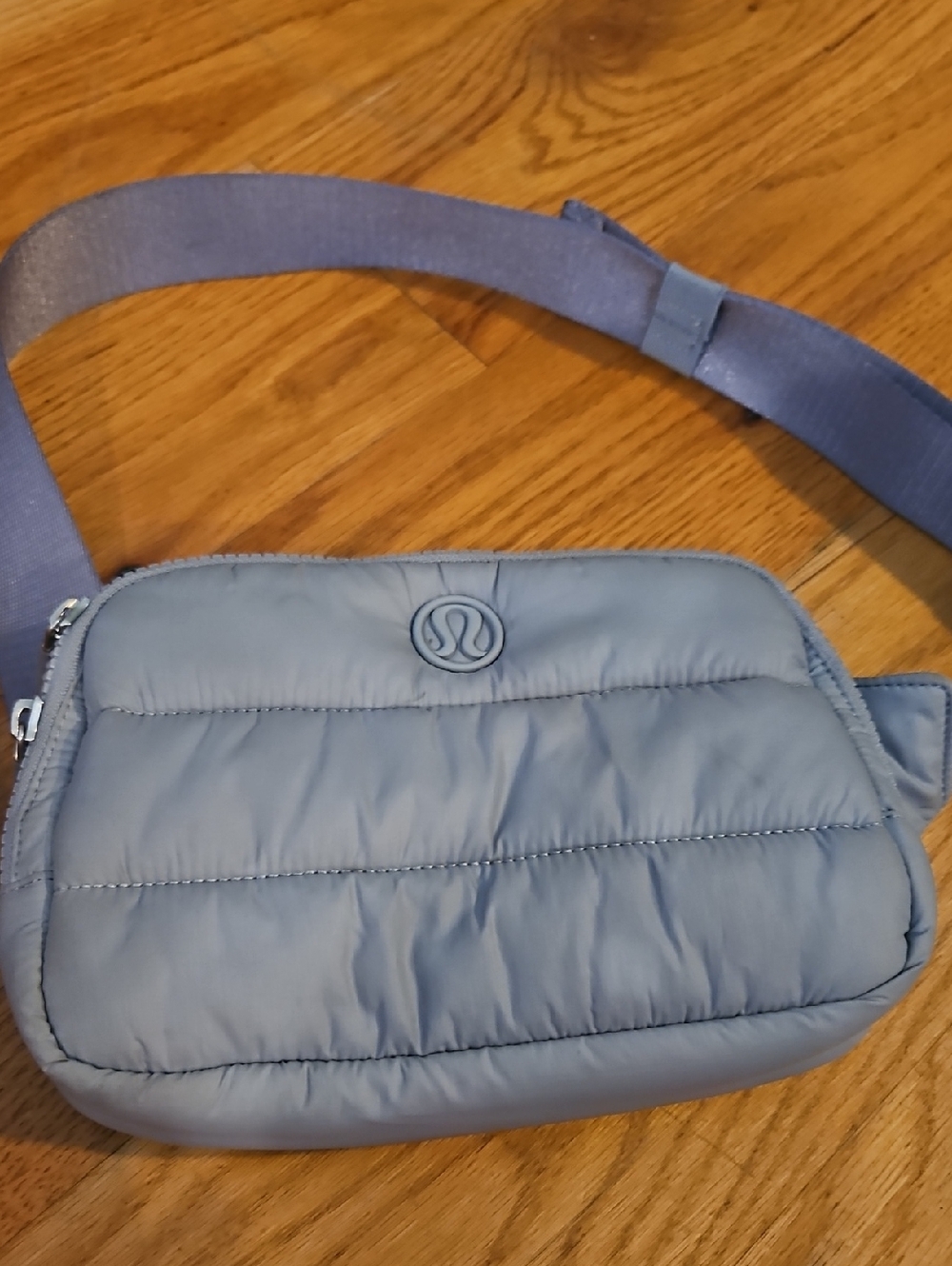 lululemon gray Quilted Crossbody Belt Bag
